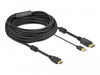 EAN 4043619859689 - DeLOCK 85968 adaptador de cable de vídeo HDMI tipo A (Estándar) DisplayPort + USB Type-A Negro imagen 1