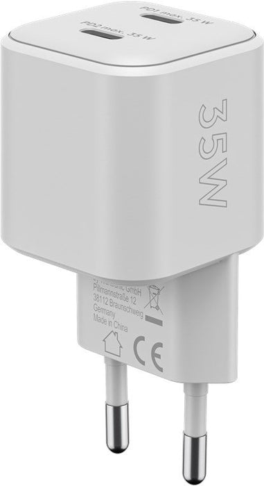 EAN 4040849753343 - Goobay 75334 cargador de dispositivo móvil Universal Blanco Corriente alterna Carga rápida Interior imagen 3