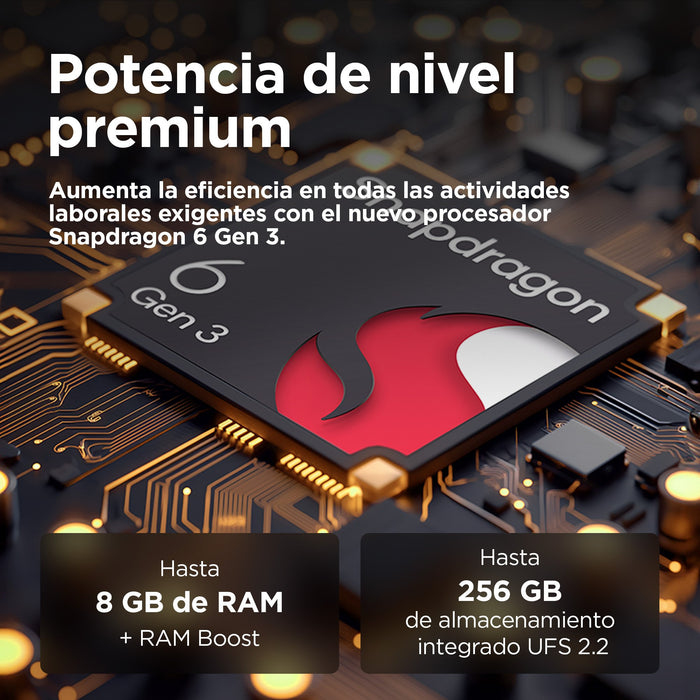 EAN 840023297274 - Motorola ThinkPhone25 16,1 cm (6.36") SIM doble Android 14 5G USB Tipo C 8 GB 256 GB 4310 mAh Negro imagen 17
