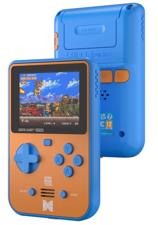 EAN 5060990241185 - HyperMegaTech! Super Pocket Data East Edition videoconsola portátil 7,11 cm (2.8") Azul, Marrón imagen 2