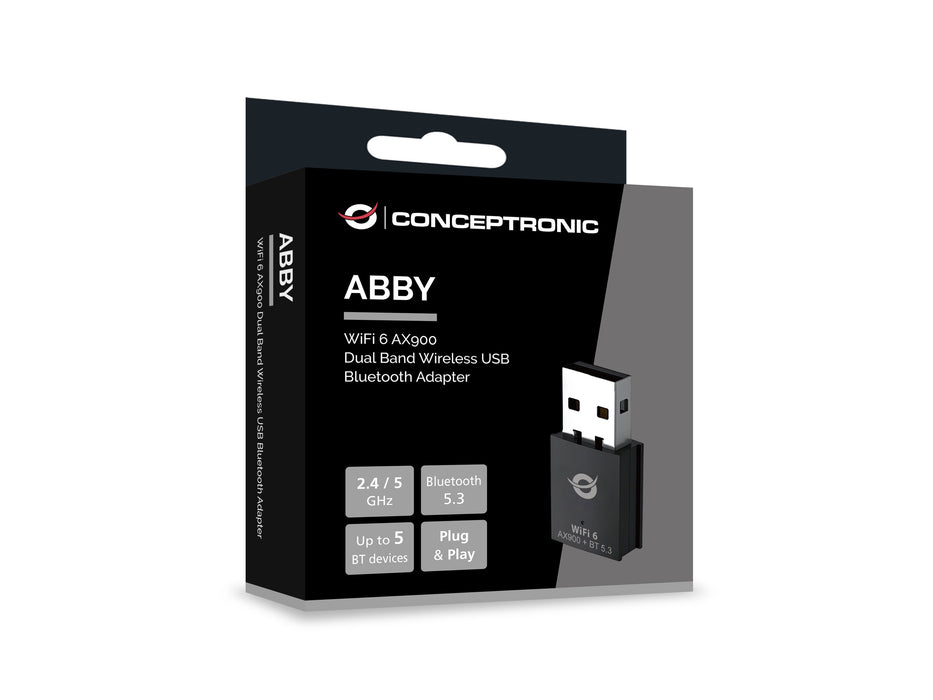 EAN 4015867244098 - Conceptronic ABBY26B adaptador y tarjeta de red WLAN / Bluetooth 900 Mbit/s imagen 5