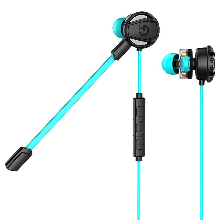 EAN 8436545692240 - Hiditec Taiko Auriculares Alámbrico Dentro de oído Juego Negro, Turquesa imagen 2