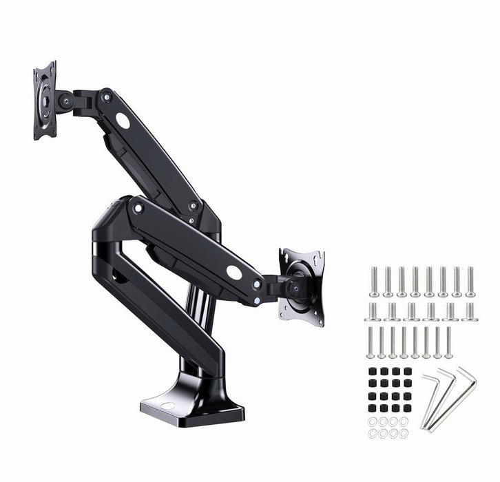 EAN 8716309127424 - Gembird MA-DA2-03 soporte para monitor 88,9 cm (35") Escritorio Negro imagen 7