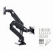 EAN 8716309127424 - Gembird MA-DA2-03 soporte para monitor 88,9 cm (35") Escritorio Negro imagen 7