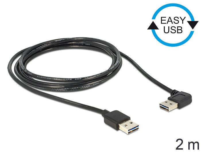 EAN 4043619855575 - DeLOCK 85557 cable USB USB 2.0 2 m USB A Negro imagen 2