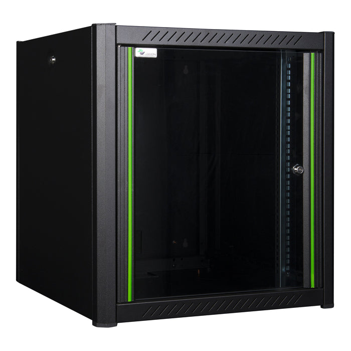 EAN 5420016848574 - LOGON RWP12U56BL armario rack 12U Bastidor de pared Negro imagen 1