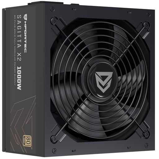 EAN 8435443722448 - Nfortec NF-PSU-SAGITTAX2-FM-1000W unidad de fuente de alimentación 20+4 pin ATX ATX imagen 1