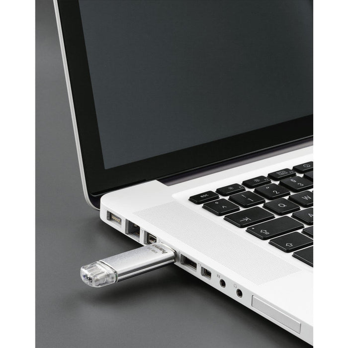 EAN 4047443426260 - Hama C-Laeta unidad flash USB 256 GB USB Type-A / USB Type-C 3.2 Gen 1 (3.1 Gen 1) Plata imagen 5
