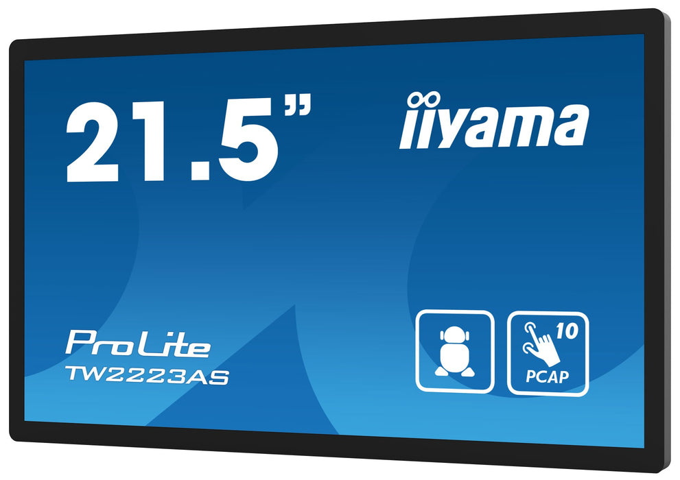 EAN 4948570124787 - iiyama TW2223AS-B2 pantalla para PC 54,6 cm (21.5") 1920 x 1080 Pixeles Full HD Pantalla táctil Negro imagen 7