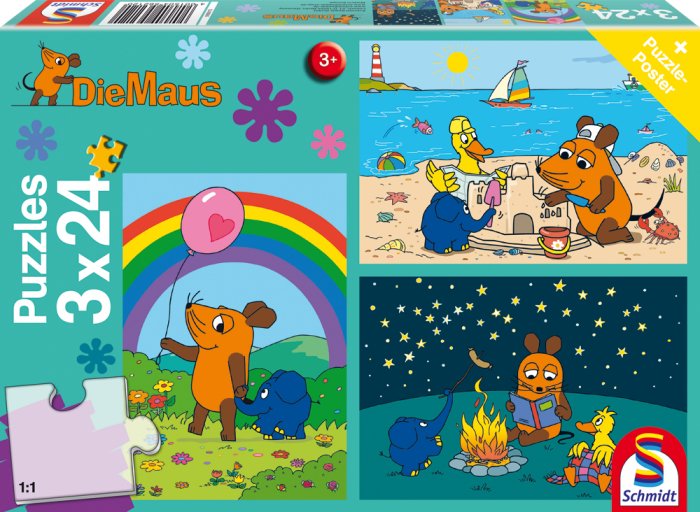 EAN 4001504562120 - Schmidt Spiele 56212 puzzle Puzzle rompecabezas 24 pieza(s) Fauna imagen 1