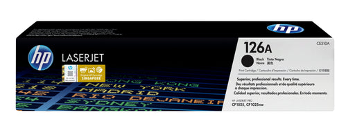 EAN 0884962161128 - HP 126A Black Original LaserJet Toner Cartridge cartucho de tóner 1 pieza(s) imagen 1