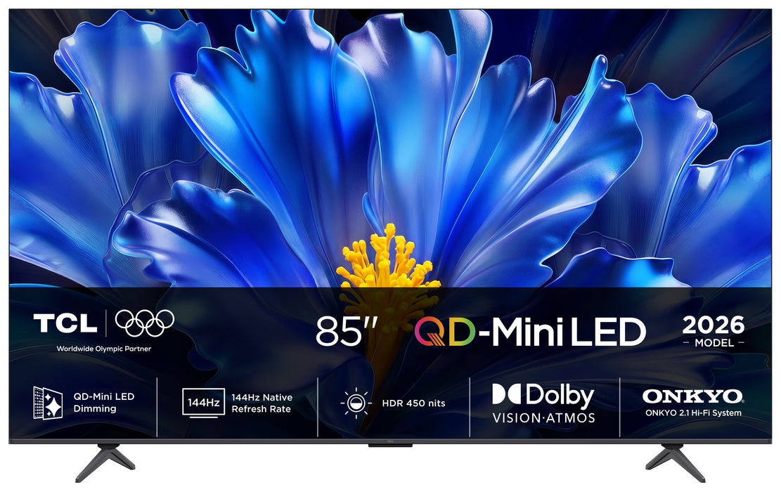 EAN 5901292531287 - TCL QLED810L 85QLED810L Televisor 2,16 m (85") 4K Ultra HD Smart TV Wifi Negro 450 cd / m² imagen 1