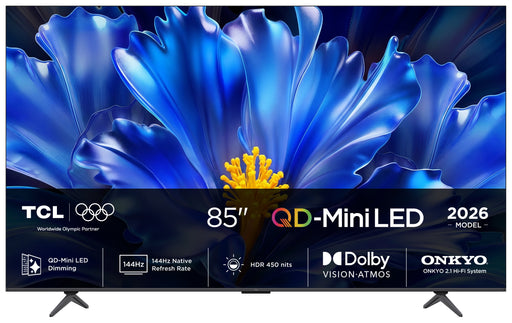 EAN 5901292531287 - TCL QLED810L 85QLED810L Televisor 2,16 m (85") 4K Ultra HD Smart TV Wifi Negro 450 cd / m² imagen 1