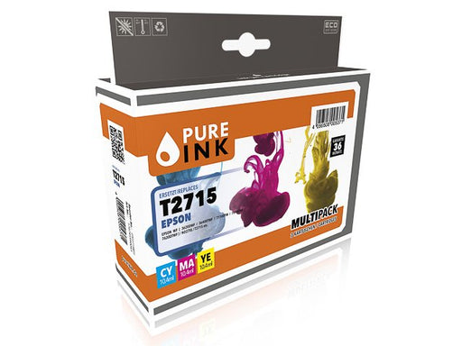 EAN 4056508005371 - Pure Ink 170745990043 cartucho de tinta Compatible Cian, Magenta, Amarillo imagen 1