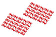 EAN 4016032490999 - Digitus A-CC-R accesorio para cable Clavija de codificación por colores imagen 1