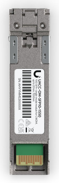 EAN 0810084694787 - Ubiquiti UACC-OM-SFP10-1550 red modulo transceptor Fibra óptica 11300 Mbit/s SFP+ 1550 nm imagen 3