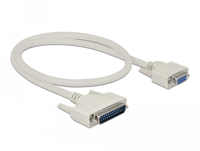 EAN 4043619869091 - DeLOCK 86909 cable de serie Beige D-Sub 25 Pin D-Sub 9 Pin imagen 1