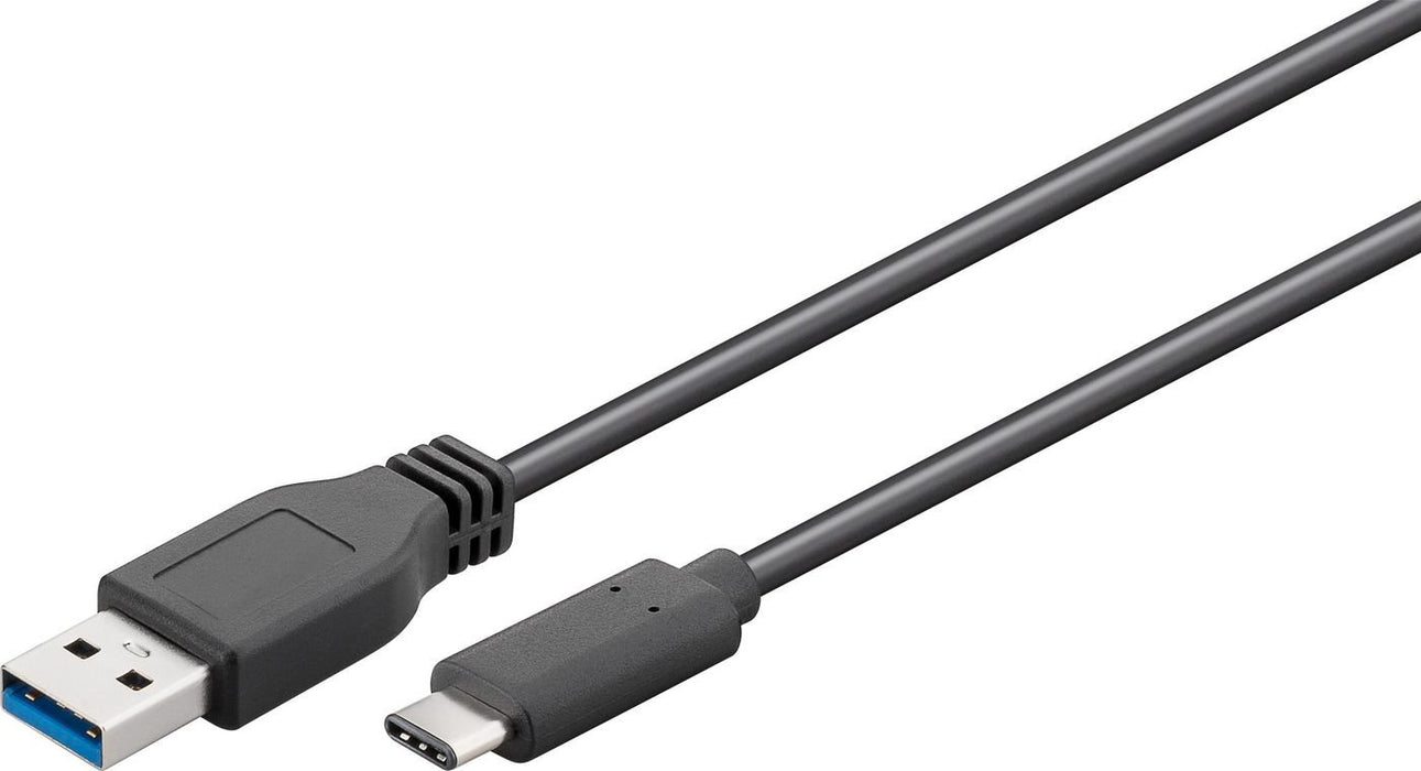 EAN 5711783349655 - Microconnect USB3.1CA0015 cable USB USB 3.2 Gen 1 (3.1 Gen 1) 0,15 m USB C USB A Negro imagen 1