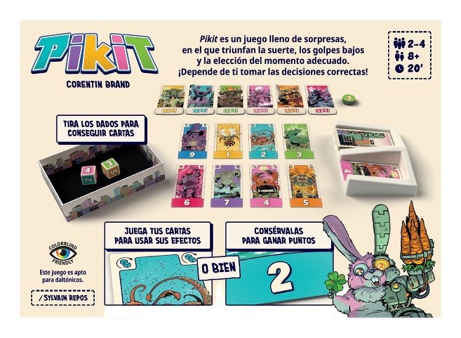 EAN 5425016927830 - Asmodee Pikit 25 min Juego de mesa Guerra imagen 3