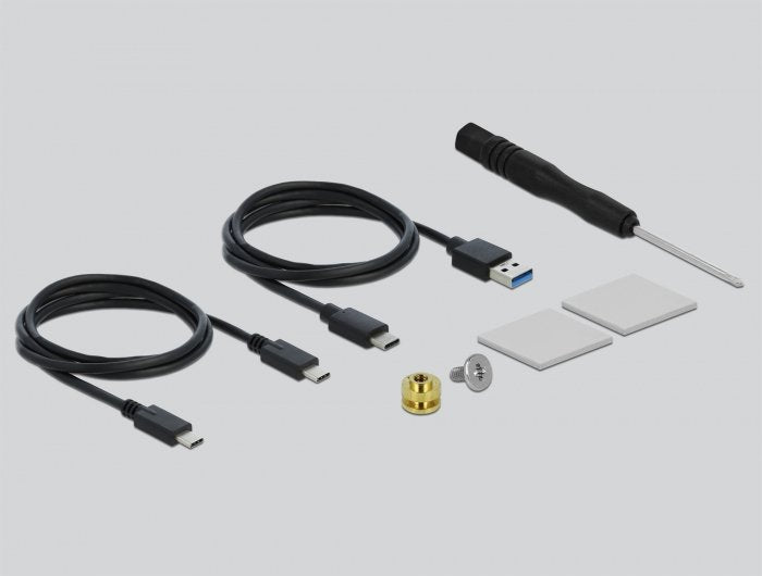 EAN 4043619426201 - DeLOCK 42620 caja para disco duro externo Caja externa para unidad de estado sólido (SSD) Azul imagen 5