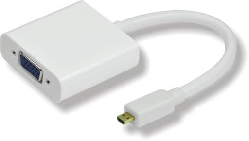EAN 5711045523298 - Microconnect HDMIDVGA adaptador de cable de vídeo 0,25 m HDMI tipo D (Micro) VGA (D-Sub) Blanco imagen 1
