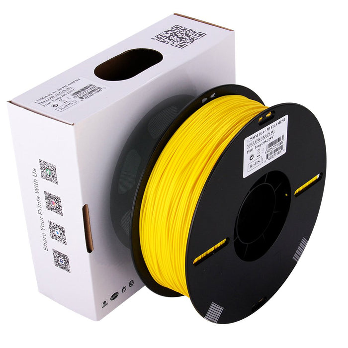 EAN 6922572219069 - eSUN PLA+175Y1 material de impresión 3d Ácido poliláctico plus (PLA+) Amarillo 1 kg imagen 4