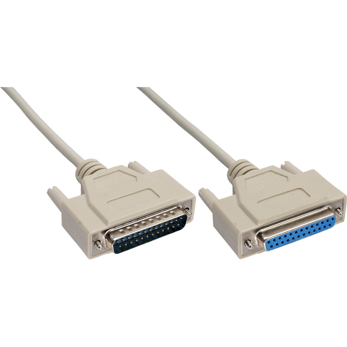 EAN 4043718040698 - InLine 11425M cable de serie Beige 5 m DB25M DB25F imagen 1