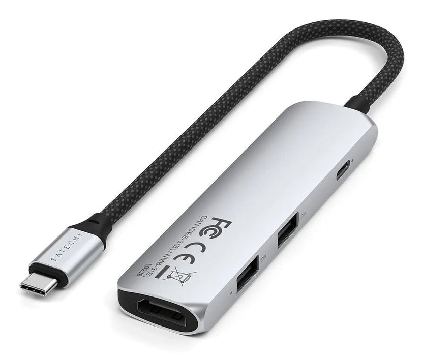 EAN 810086361717 - Satechi ST-P4SS hub de interfaz USB Tipo C 10000 Mbit/s Plata imagen 3