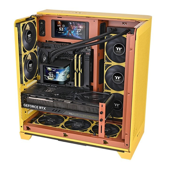 EAN 4711658545510 - Thermaltake MAGCurve 360 Ultra AIO ARGB Fan Placa base Kit de refrigeración líquida 12 cm Negro 1 pieza(s imagen 6