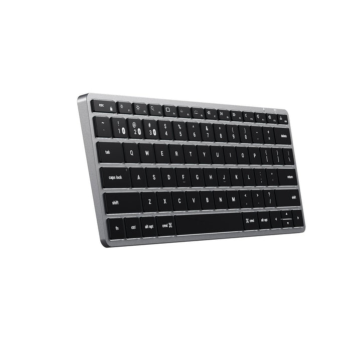 EAN 0879961009038 - Satechi Slim X1 teclado Oficina Bluetooth QWERTY Inglés Negro, Gris imagen 2