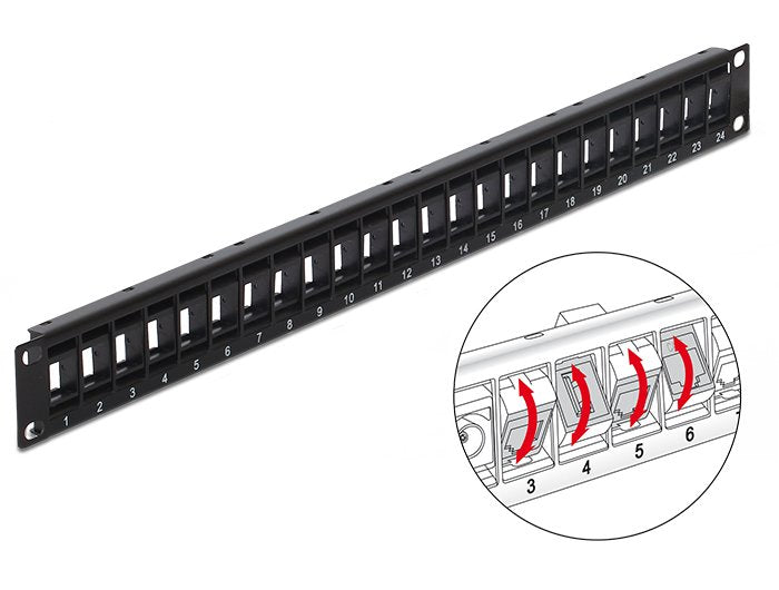 EAN 4043619433407 - DeLOCK 43340 panel de parcheo imagen 3