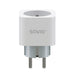 EAN 5901986048084 - Savio WI-FI smart socket 16A AS-01 White Inalámbrico Blanco imagen 1