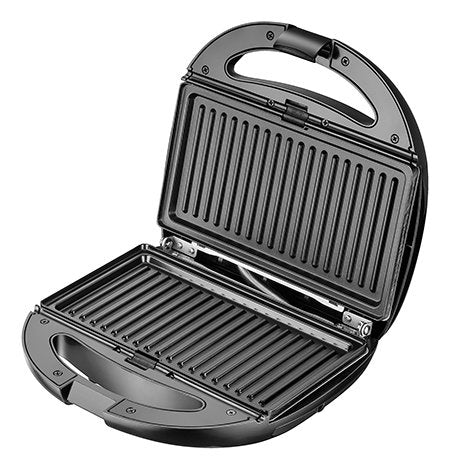 EAN 5902934834414 - Camry Premium CR 3042 sandwichera 800 W Acero inoxidable, Negro imagen 2