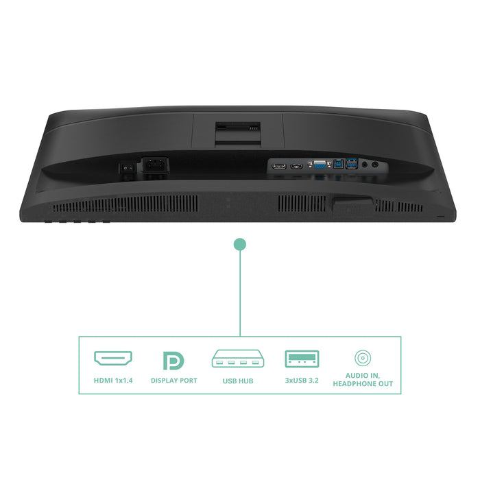 EAN 4038986142878 - AOC 24P4U pantalla para PC 60,5 cm (23.8") 1920 x 1080 Pixeles Full HD Negro imagen 5