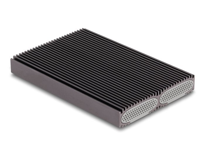 EAN 4043619420285 - DeLOCK 42028 caja para disco duro externo Caja externa para unidad de estado sólido (SSD) Negro, Gris imagen 1