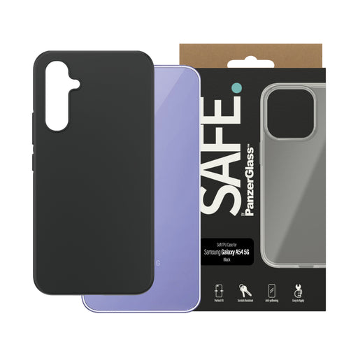 EAN 5711724954610 - PanzerGlass SAFE. by ® TPU Case Black Samsung Galaxy A54 5G funda para teléfono móvil Negro imagen 2