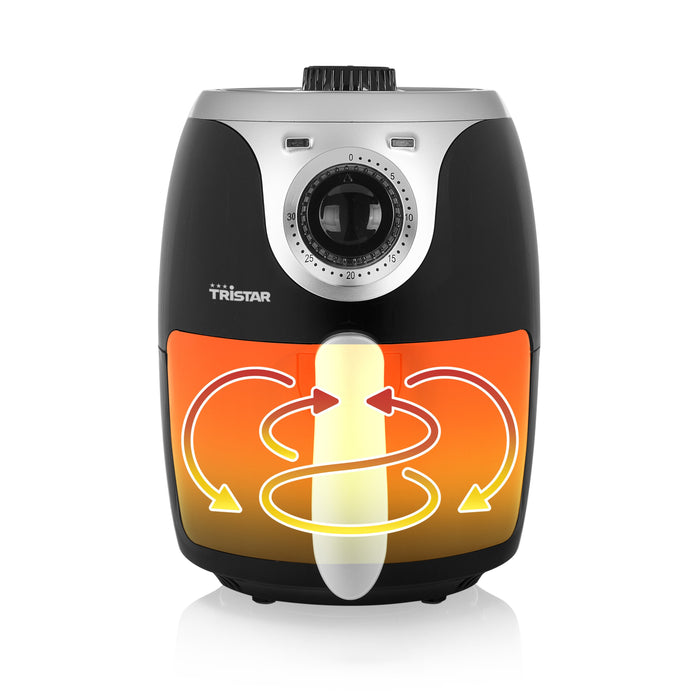 EAN 8713016057969 - Tristar FR-6980 freidora Sencillo 2 L Independiente 1000 W Freidora de aire caliente Negro, Plata imagen 20