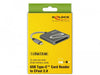 EAN 4043619917457 - DeLOCK 91745 lector de tarjeta USB 3.2 Gen 1 (3.1 Gen 1) Type-C Negro, Plata imagen 2