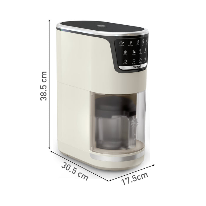 EAN 3016661180446 - Tefal Dolci IG602AE0 máquina para helados Heladera tradicional 1,4 L Blanco imagen 3