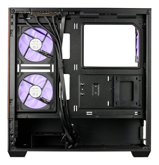 EAN 4719512160879 - Cooler Master Elite 690 Wood Midi Tower Negro imagen 2