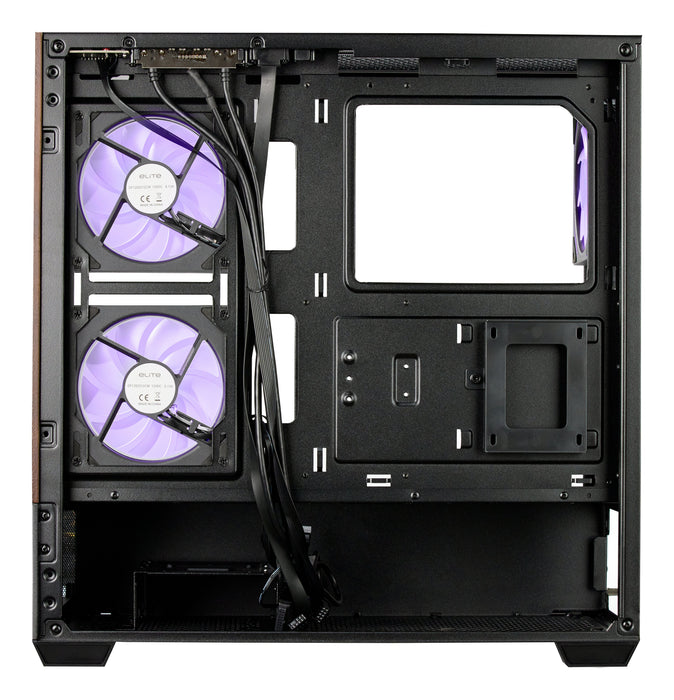 EAN 4719512160879 - Cooler Master Elite 690 Wood Midi Tower Negro imagen 2