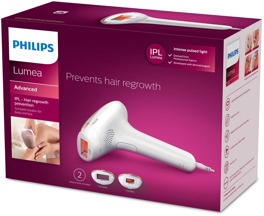 EAN 8720689016957 - Philips Lumea Advanced SC1997/00 depiladora de luz pulsada Luz pulsada doméstica (HPL) Blanco, Oro rosa imagen 2