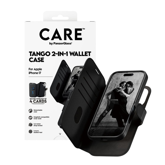 EAN 5715685026751 - PanzerGlass CARE™ by ® Tango 2-in-1 Wallet Case w. MagSafe iPhone 17 funda para teléfono móvil Negro imagen 5