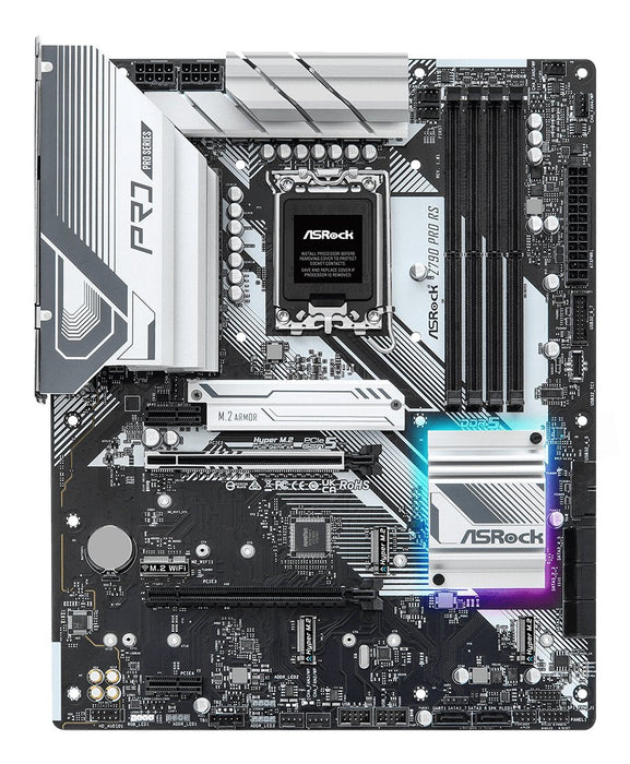 EAN 4710483940767 - Asrock Z790 Pro RS Intel Z790 LGA 1700 ATX imagen 2