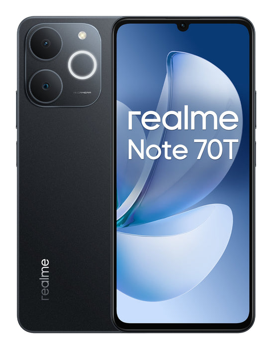 EAN 6941764469679 - realme Note 70T 17,1 cm (6.74") SIM doble Android 15 4G USB Tipo C 4 GB 256 GB 6000 mAh Negro imagen 1