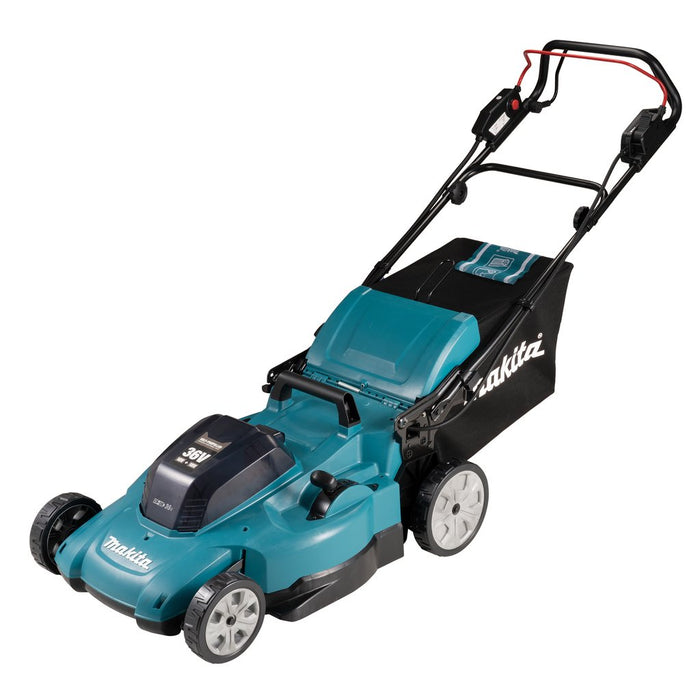 EAN 0088381756877 - Makita DLM539PT2 cortadora de césped Cortacésped de empuje a gasolina Batería Negro, Verde imagen 7
