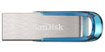 EAN 0619659163082 - SanDisk Ultra Flair unidad flash USB 128 GB USB tipo A 3.2 Gen 1 (3.1 Gen 1) Azul, Plata imagen 1