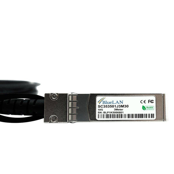 EAN 4063232633664 - BlueOptics 487655-B21-BL Cable de fibra óptica e InfiniBand 3 m SFP+ Negro, Níquel imagen 3