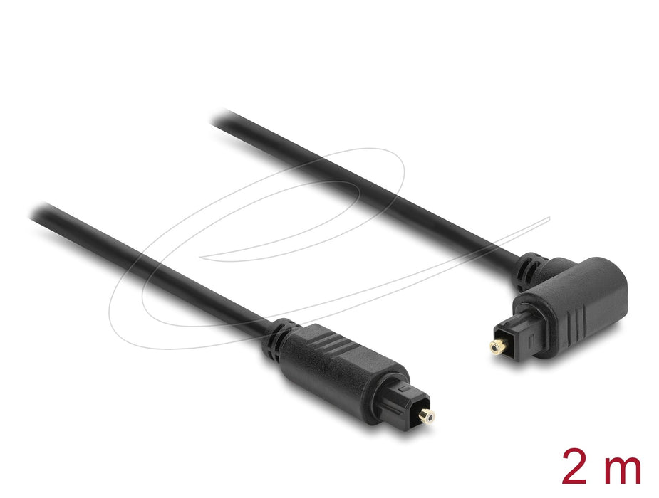 EAN 4043619909308 - DeLOCK 90930 cable de audio 2 m Toslink Negro imagen 1