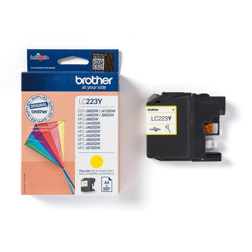 EAN 5715328103078 - Brother LC223Y cartucho de tinta 1 pieza(s) Original Amarillo imagen 2